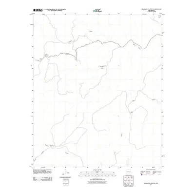 2010 Map of Wahalee Canyon, 2010 Print