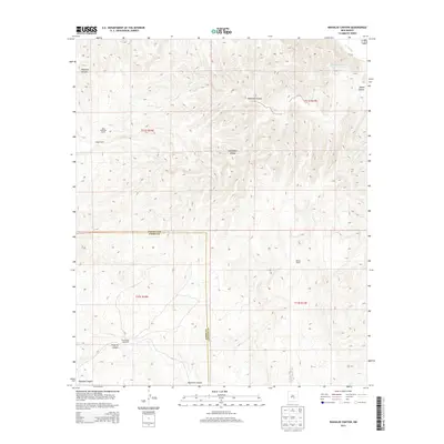 2013 Map of Wahalee Canyon, 2013 Print