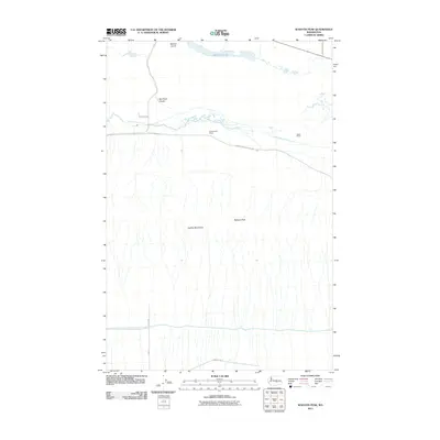 2011 Map of Wahatis Peak, 2011 Print