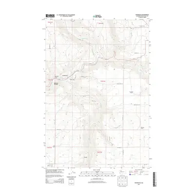 2014 Map of Wahkiacus, 2014 Print