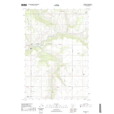 2020 Map of Wahkiacus, 2020 Print