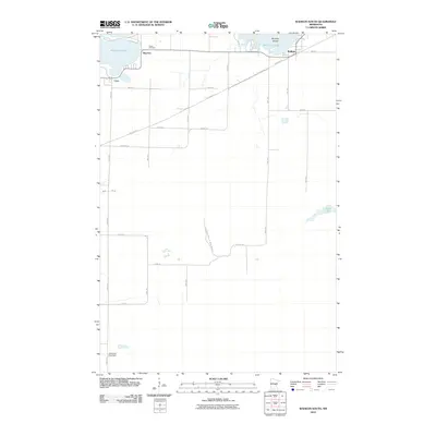 2010 Map of Wahkon South, 2010 Print