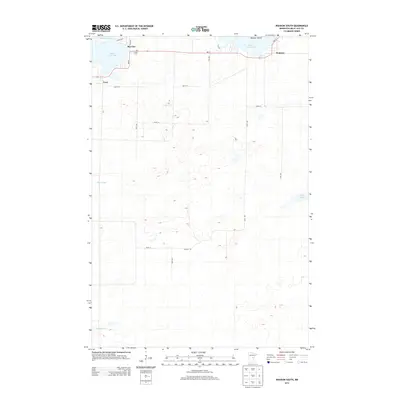 2013 Map of Wahkon South, 2013 Print