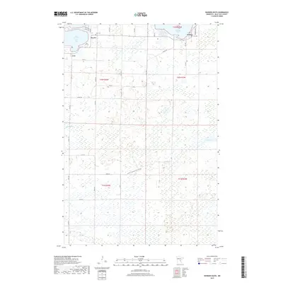 2019 Map of Wahkon South, 2019 Print