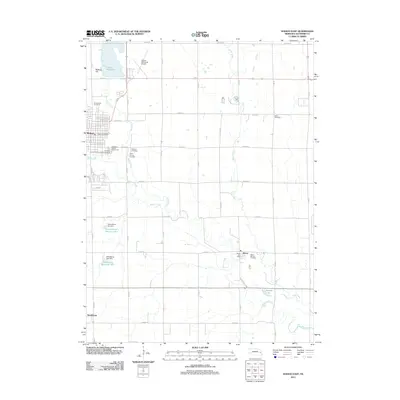 2011 Map of Wahoo East, 2011 Print