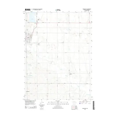 2014 Map of Wahoo East, 2014 Print