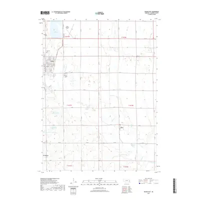 2017 Map of Wahoo East, 2017 Print