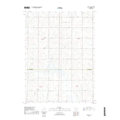 2017 Map of Wahoo SE, 2017 Print