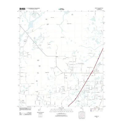 2012 Map of Wahoo, 2012 Print