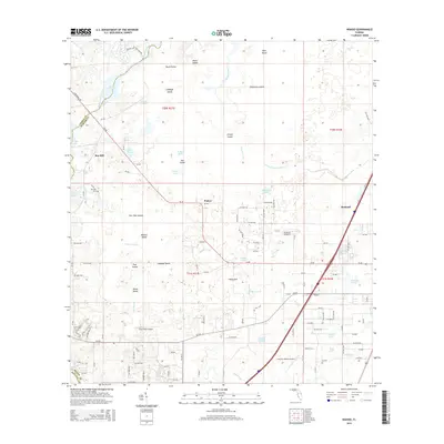 2015 Map of Wahoo, 2015 Print
