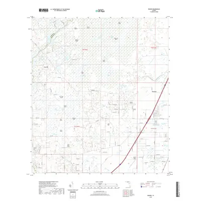 2018 Map of Wahoo, 2018 Print