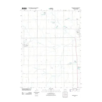 2011 Map of Wahoo West, 2011 Print