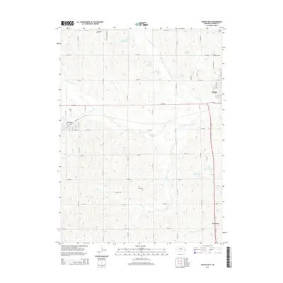 2014 Map of Wahoo West, 2014 Print