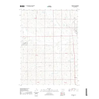 2017 Map of Wahoo West, 2017 Print