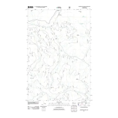 2011 Map of Wahpenayo Peak, 2011 Print