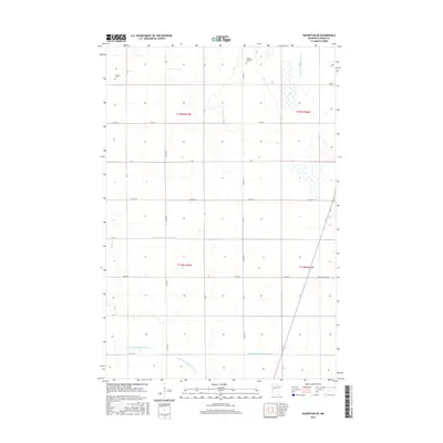 2016 Map of Wahpeton NE, 2016 Print