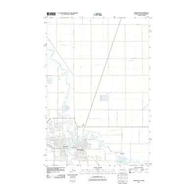 2011 Map of Wahpeton, 2011 Print