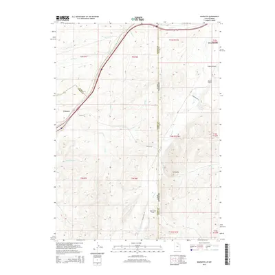 2014 Map of Wahsatch, 2014 Print