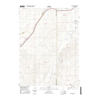 2017 Map of Wahsatch, 2017 Print