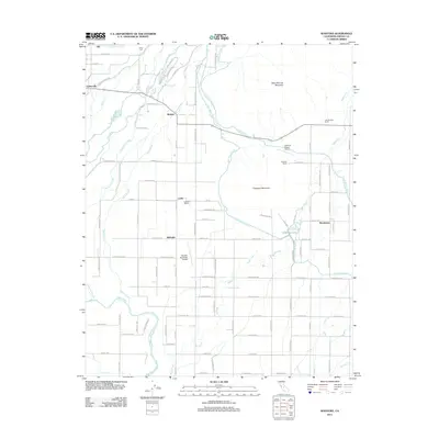 2012 Map of Wahtoke, 2012 Print