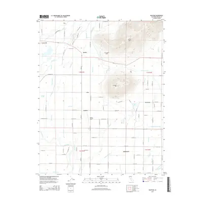2015 Map of Wahtoke, 2015 Print