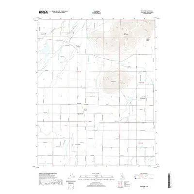2018 Map of Wahtoke, 2018 Print