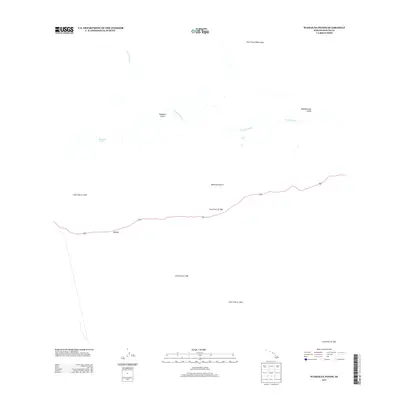 2013 Map of Waikoloa Ponds, 2013 Print