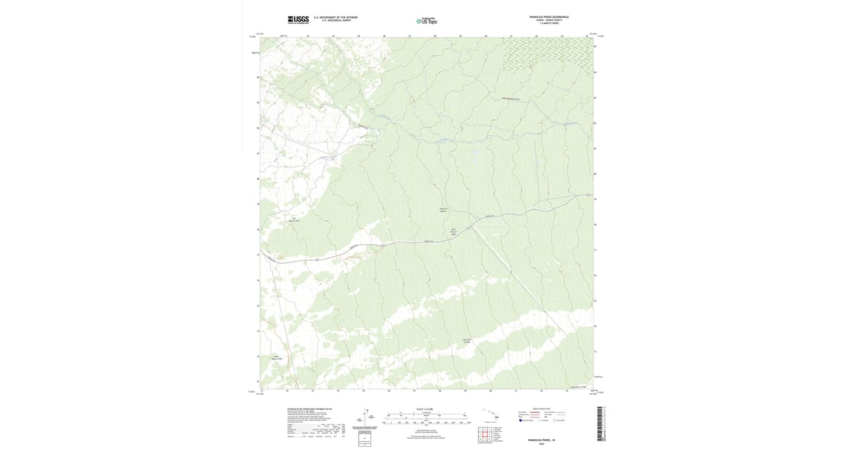 2024 Map of Waikoloa Ponds, Hawaiʻi County, HI — High-Res | Pastmaps