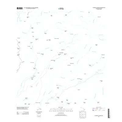 2013 Map of Waimea Canyon, 2013 Print