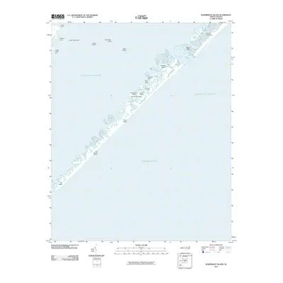2010 Map of Wainwright Island, 2010 Print