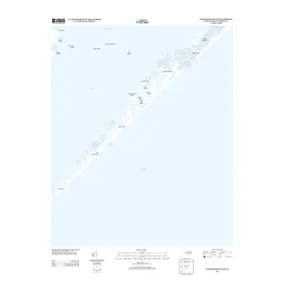 2013 Map of Wainwright Island, 2013 Print