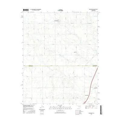 2016 Map of Wainwright, 2016 Print