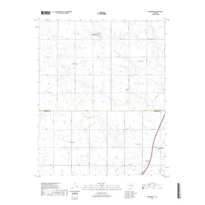2018 Map of Wainwright, 2018 Print