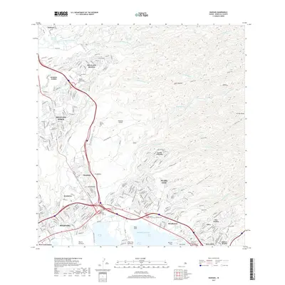 2017 Map of Waipahu, 2017 Print