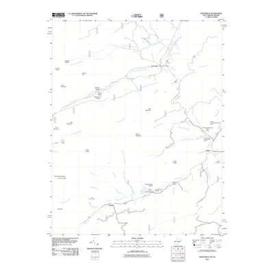 2011 Map of Waiteville, 2011 Print