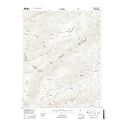 2014 Map of Waiteville, 2014 Print