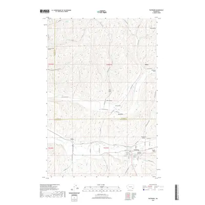2020 Map of Waitsburg, 2020 Print