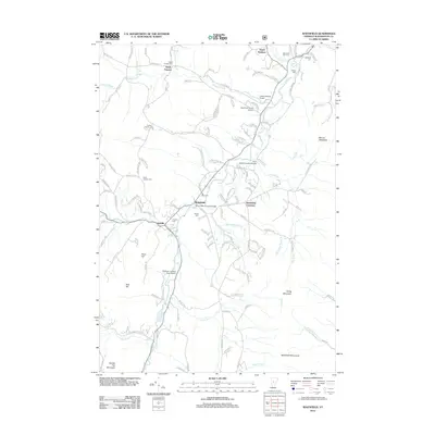 2012 Map of Waitsfield, 2012 Print
