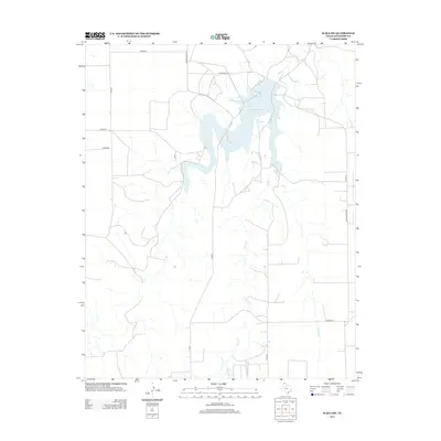 2012 Map of Waka SW, 2012 Print