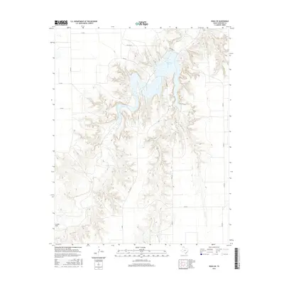 2016 Map of Waka SW, 2016 Print