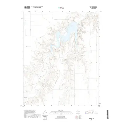 2019 Map of Waka SW, 2019 Print
