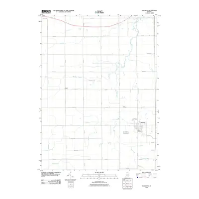 2010 Map of Wakarusa, 2010 Print