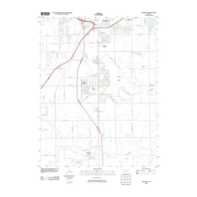 2009 Map of Wakarusa, 2009 Print