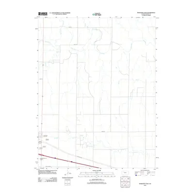 2012 Map of WaKeeney East, 2012 Print