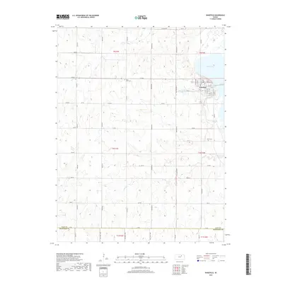 2018 Map of Wakefield, 2018 Print