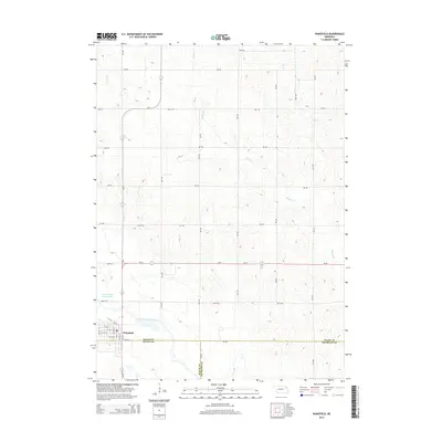 2014 Map of Wakefield, 2014 Print