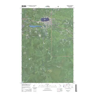 2014 Map of Wakefield, 2014 Print
