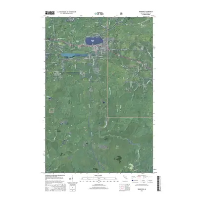 2017 Map of Wakefield, 2017 Print