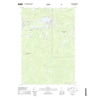 2019 Map of Wakefield, 2019 Print