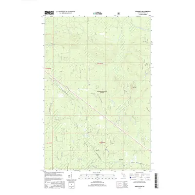 2017 Map of Wakefield NE, 2017 Print